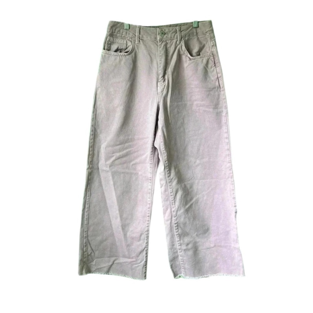 Bershka Wide Leg Jeans Women Size 8‎ Mauve Lilac NWOT